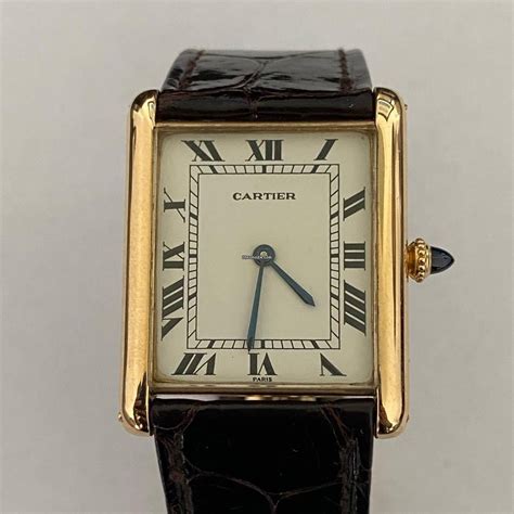 cartier uhr herren gebraucht|cartier damenuhren modelle.